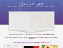 Tablet Screenshot of harrisonweir.com